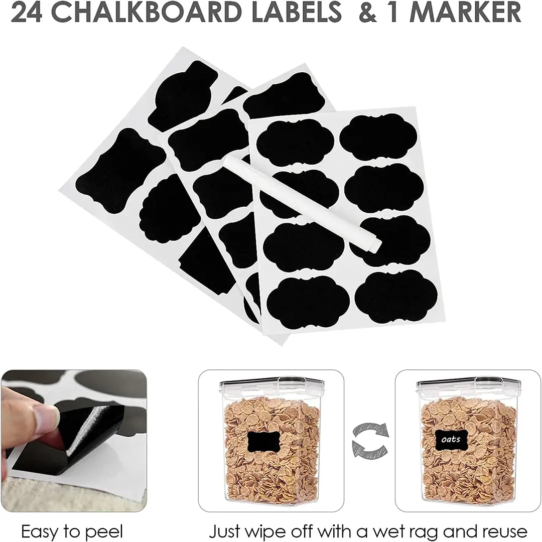 Airtight Food Storage Containers with Lids Vtopmart 24 pcs - Image 2