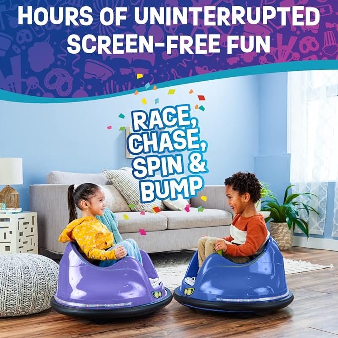 Flybar FunPark Electric Bumper Car 6V for Toddlers - Image 4