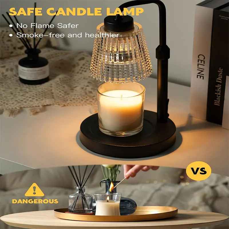 Candle Warmer Lamp with Timer Adjustable Height - Image 7