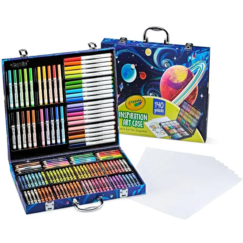 Crayola Inspiration Art Case Coloring Set – Space (140ct)