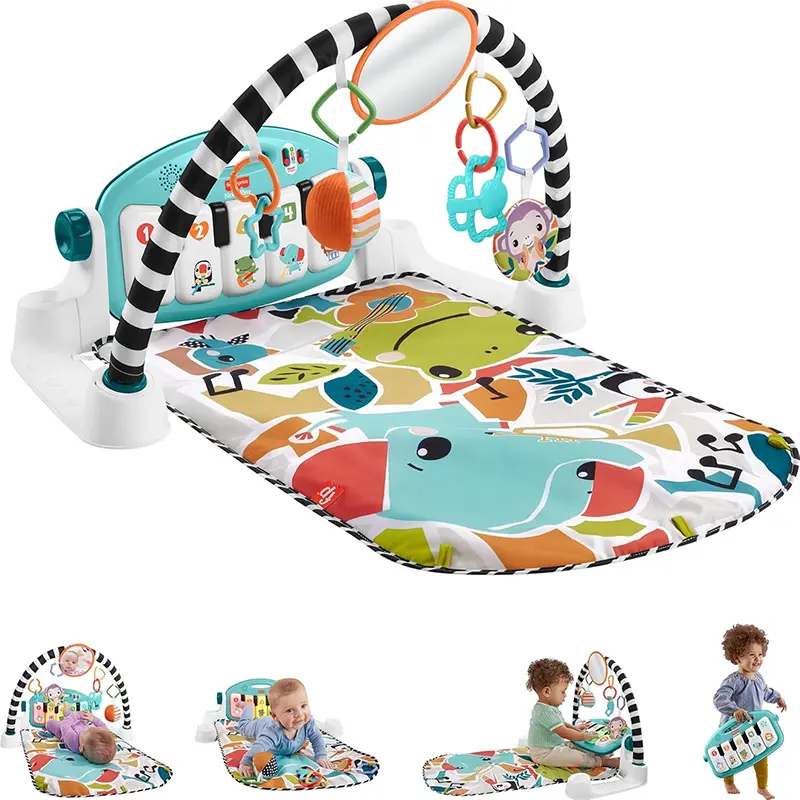 Fisher-Price Baby Playmat Glow and  Grow Kick