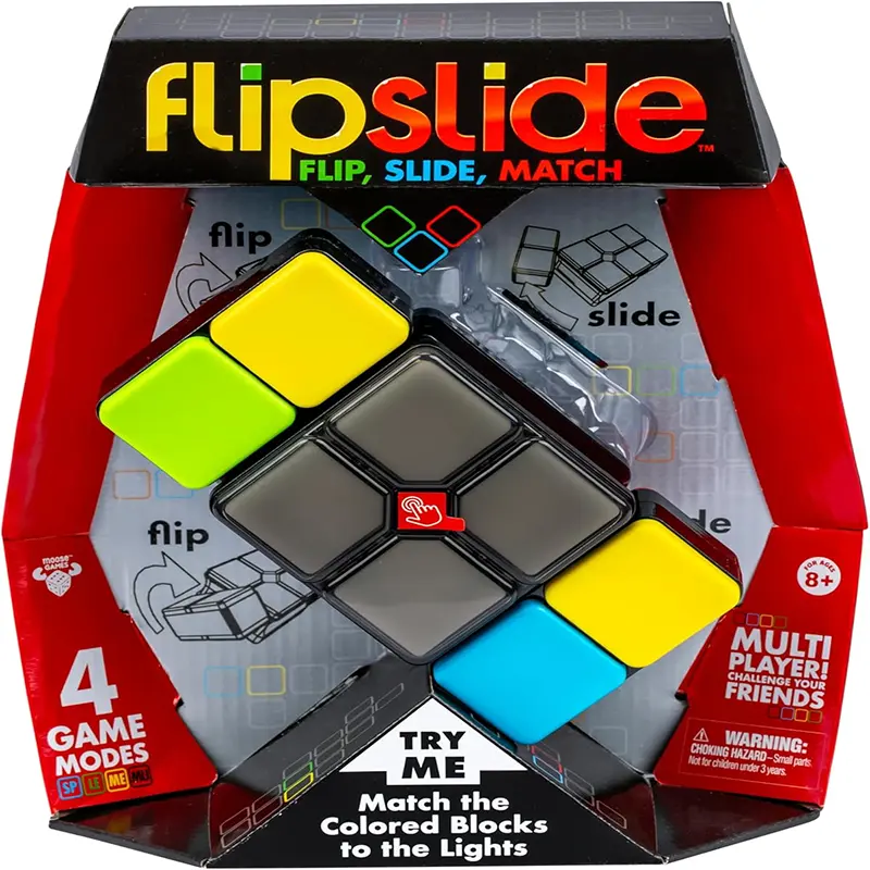 Flipslide Game – Electronic Handheld Game | Addictive Multiplayer Puzzle