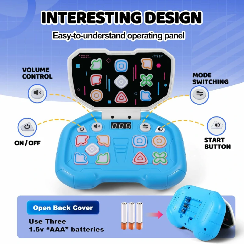 Handheld Game for Kids 6-12, Sensory Fidget Toys for Kids 8-12