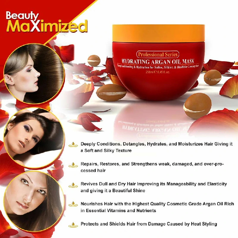 Arvazallia Hydrating Argan Oil Hair Mask and Deep Conditioner
