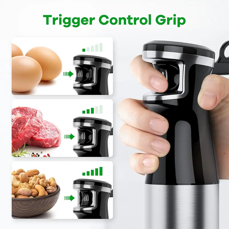 Immersion Blender Handheld Corded Hand Blender 1100W - Image 7