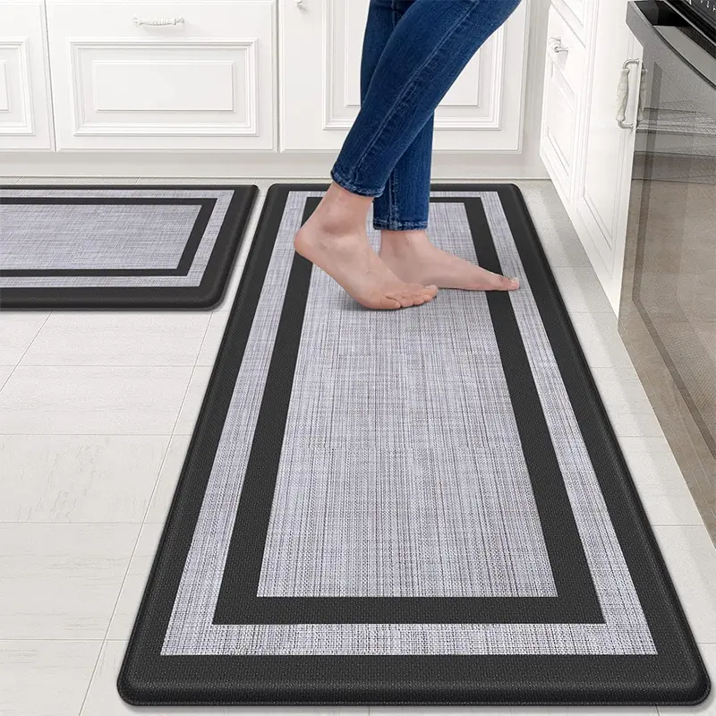 Mattitude Kitchen Mat [2 PCS] Cushioned Anti-Fatigue