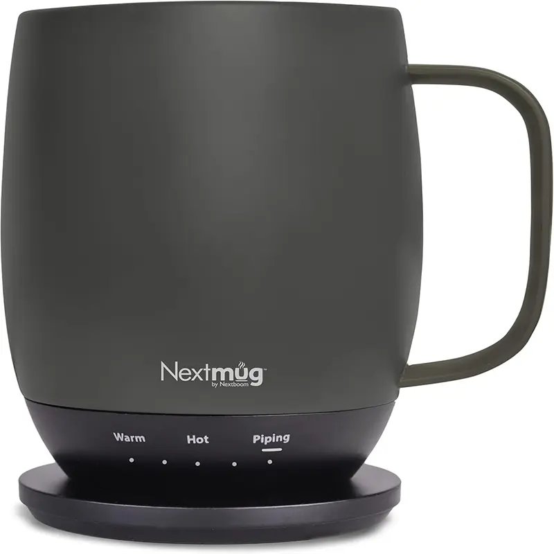Nextmug – Temperature-Controlled, Self-Heating Coffee Mug