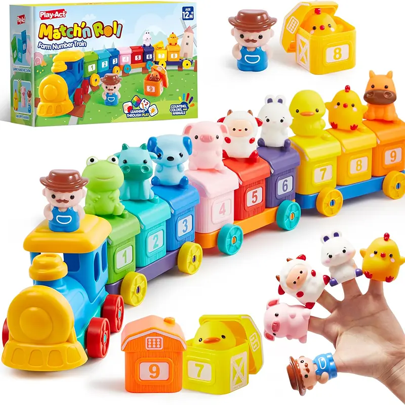 Learning Toy for Toddlers 1 2 3 Years Old, Counting, Matching & Sorting