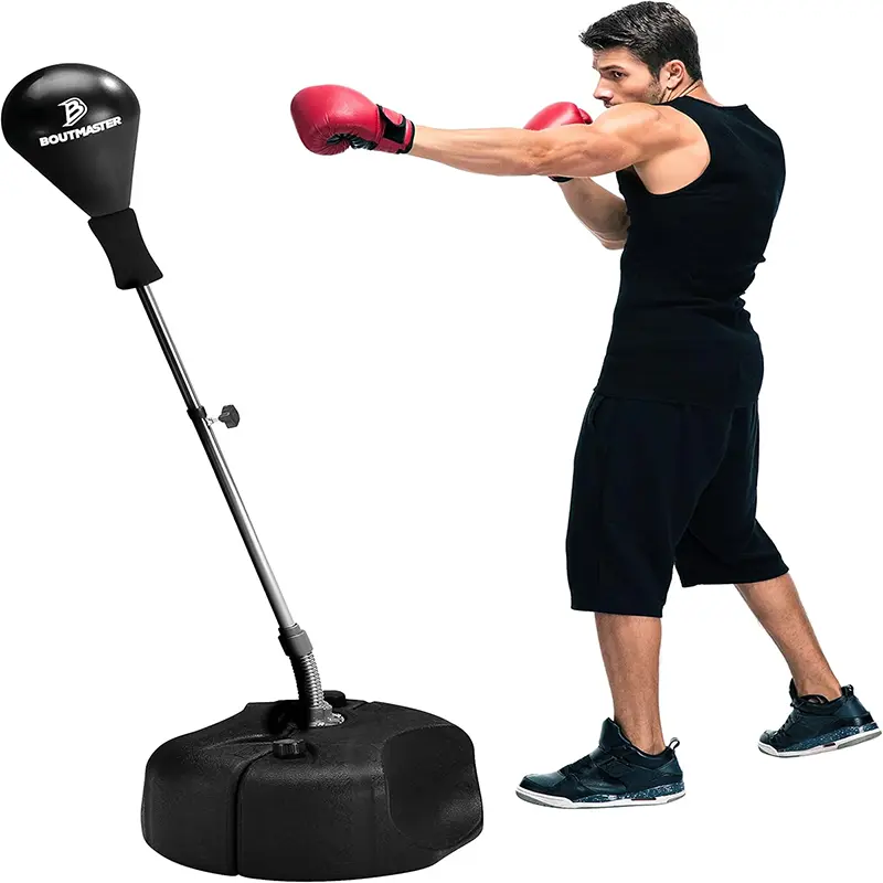 Punching Bag with Stand, Boxing Bag for Teens & Adults – Height Adjustable