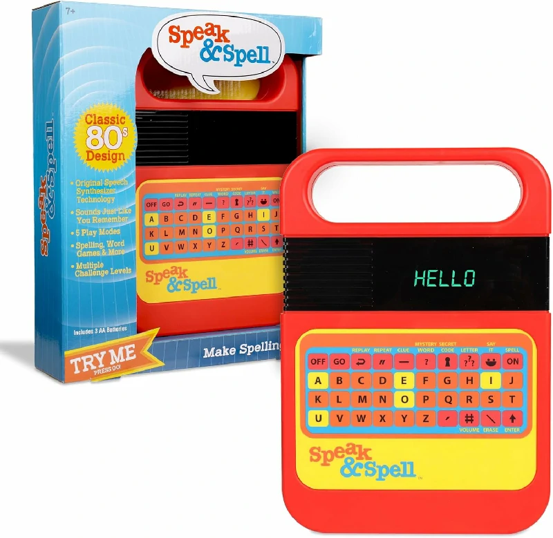 Speak & Spell Electronic Game – Educational Learning Toy
