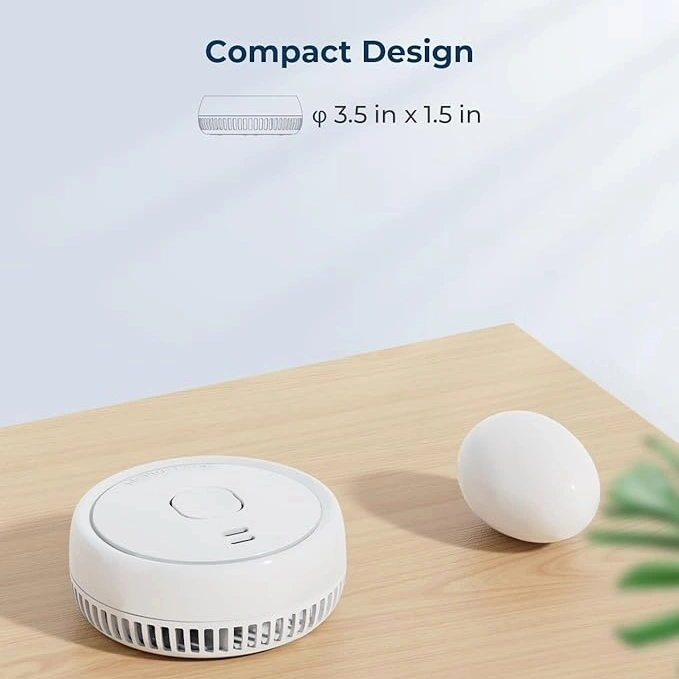 Ecoey Smoke Detector, Smoke Alarm with Advanced Photoelectric Technology - Image 6