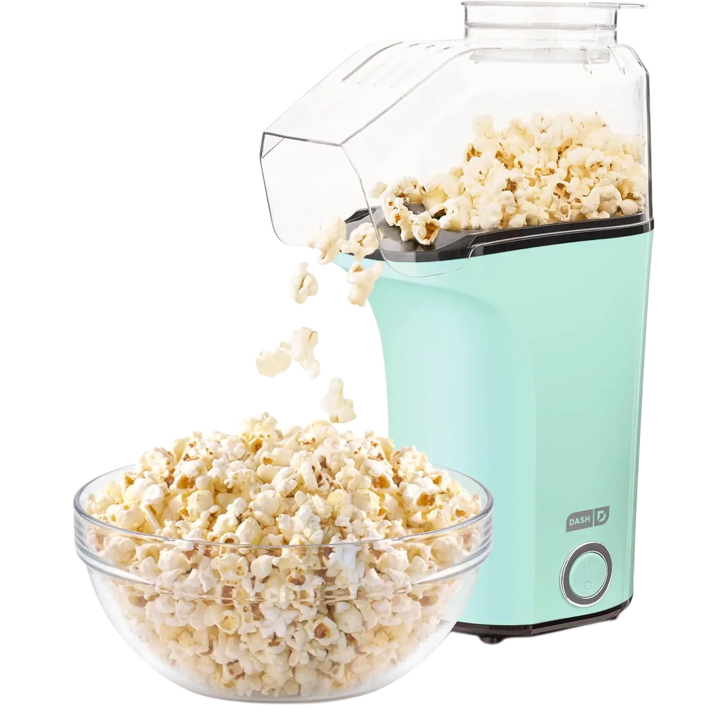 DASH Hot Air Popcorn Popper Maker with Measuring Cup