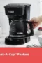 BLACK+DECKER 12-Cup Coffee Maker with Easy On/Off Switch