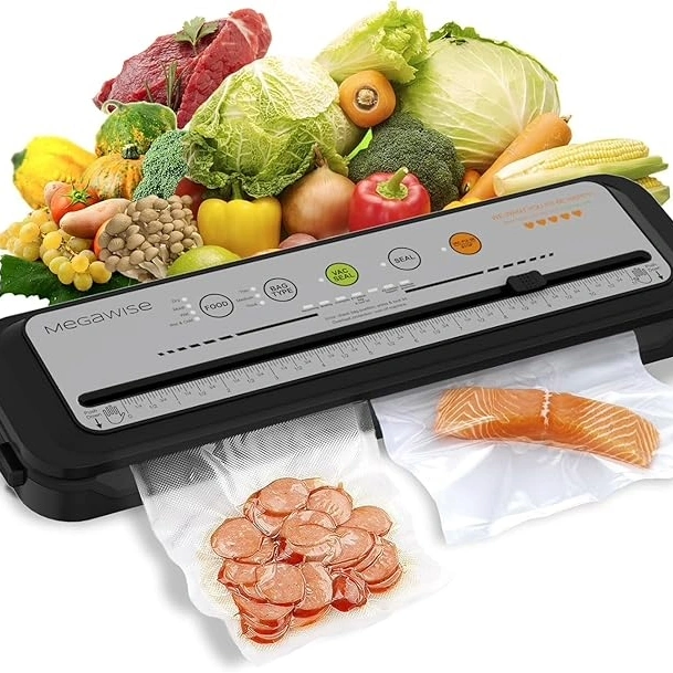 MEGAWISE 2025 Powerful Vacuum Sealer Machine | Compact Design