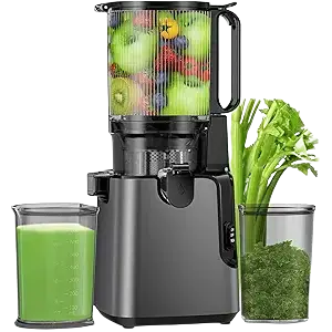 Juicer Machines with 5.8″ Large Feed Chute, Cold Press Juicer For Whole Vegetables