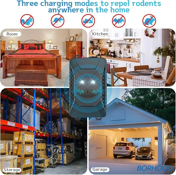Rodent Repellent for Car Engines, 2 Pack Ultrasonic Mouse Repeller - Image 3