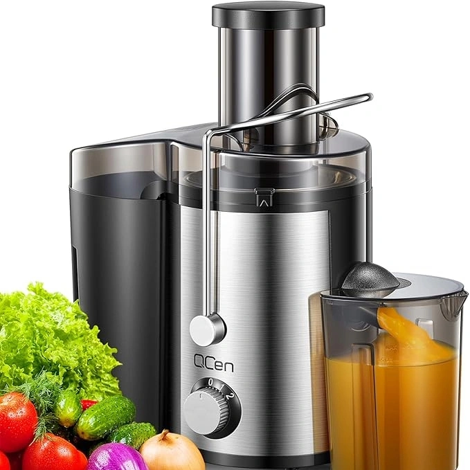 Qcen Juicer Machine, 800W Centrifugal Juicer Extractor