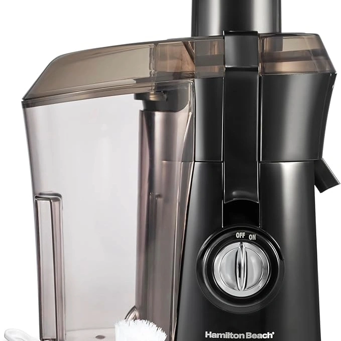 Hamilton Beach Juicer Machine, Big Mouth 3” Feed Chute for Whole Fruits and Vegetables