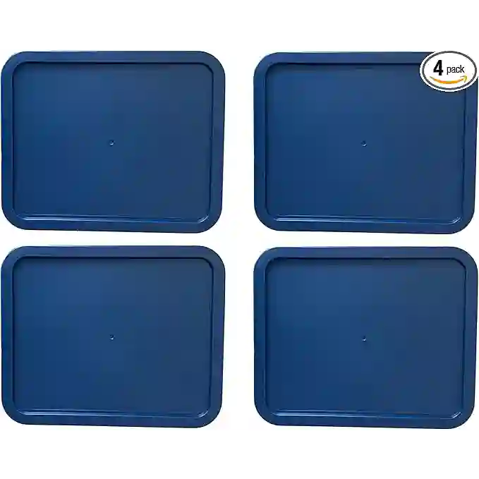Replacement Lids for Pyrex 3-Cup Glass Food Storage Container Bowls