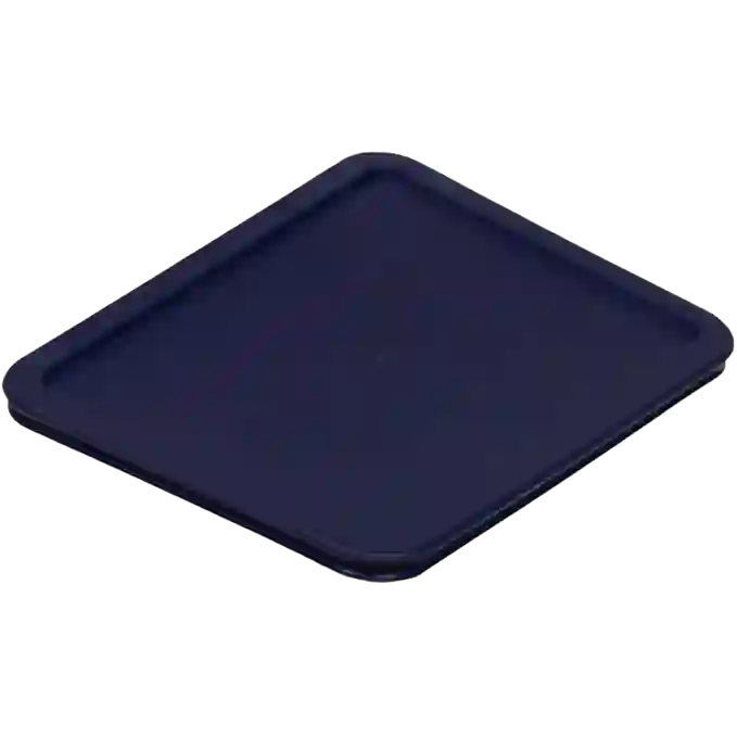 Pyrex Blue 6-cup RECTANGULAR Plastic Cover 7211-PC, 2 pack - Image 2