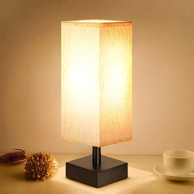 Small Table Lamp for Bedroom - Bedside Lamps for Nightstand - Image 9