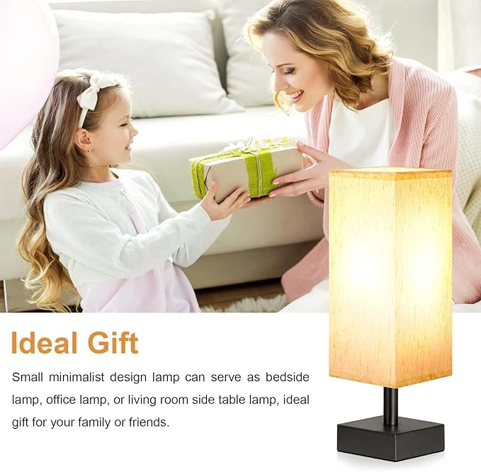 Small Table Lamp for Bedroom - Bedside Lamps for Nightstand - Image 5