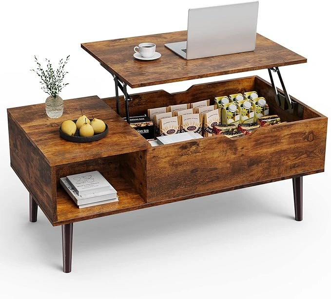 Sweetcrispy Coffee Table, Lift Top Coffee Tables for Living Room