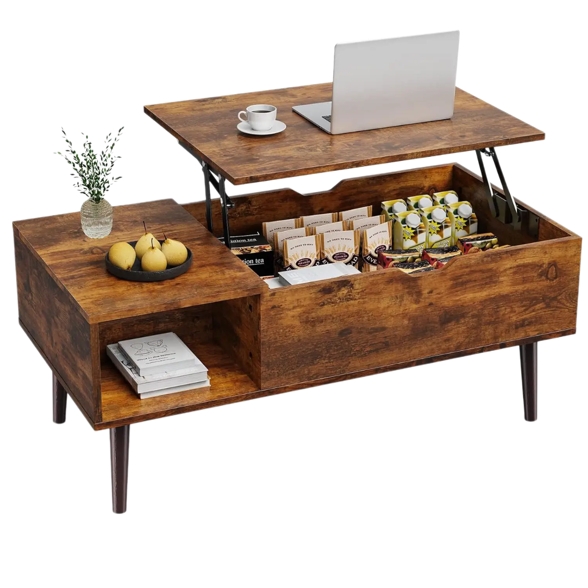 Sweetcrispy Coffee Table, Lift Top Coffee Tables for Living Room
