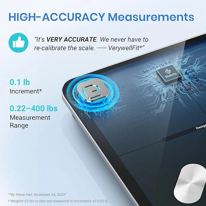 Etekcity Smart Scale for Body Weight FSA HSA Store Eligible - Image 10