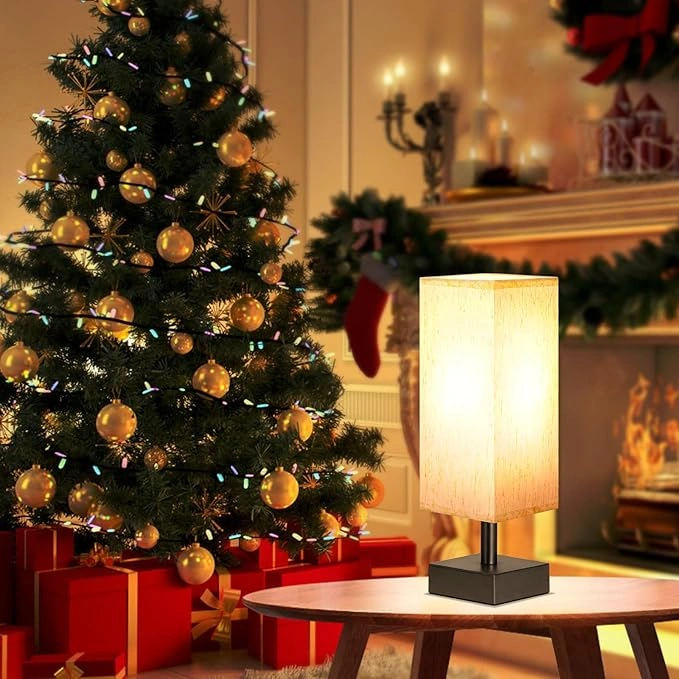 Small Table Lamp for Bedroom - Bedside Lamps for Nightstand - Image 4