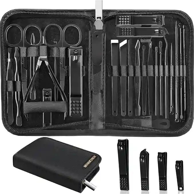 Manicure Set Professional Nail Clipper Kit-26 Pieces Stainless Steel