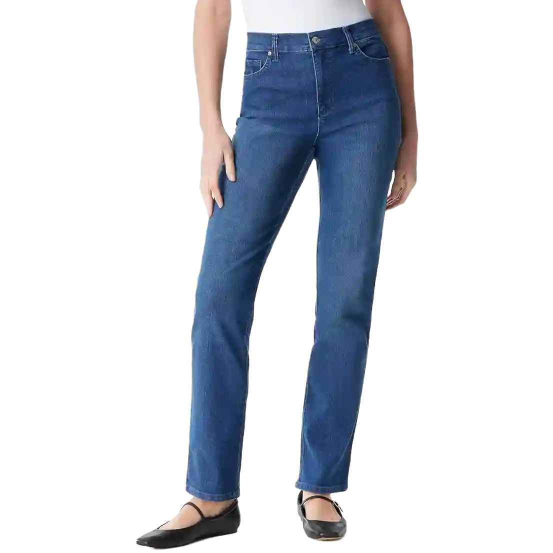 Gloria Vanderbilt Women’s Amanda Classic High Rise Tapered Jean Standard