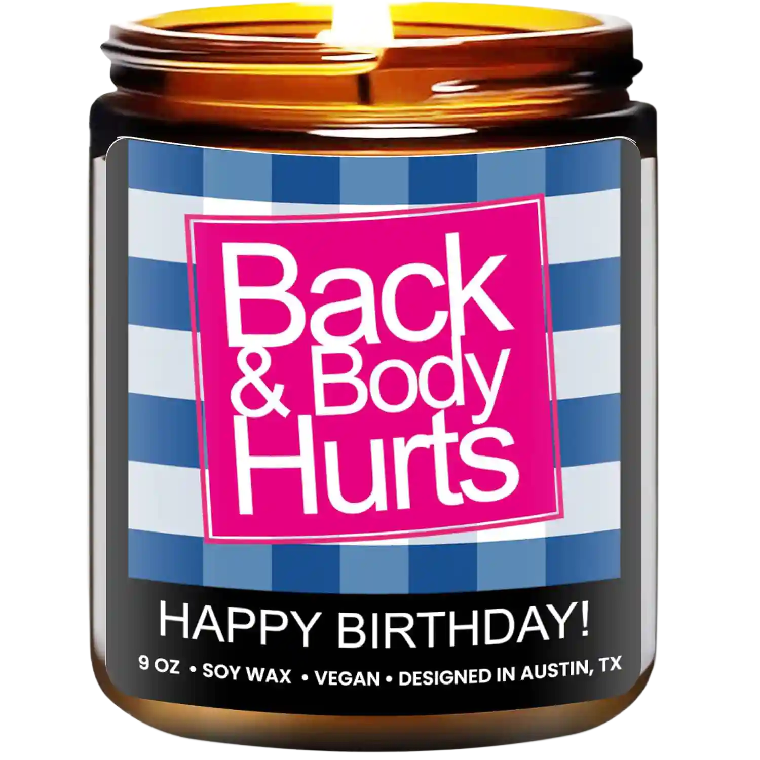 Funny Happy Birthday Candle, Unique Happy Birthday Gifts for Women