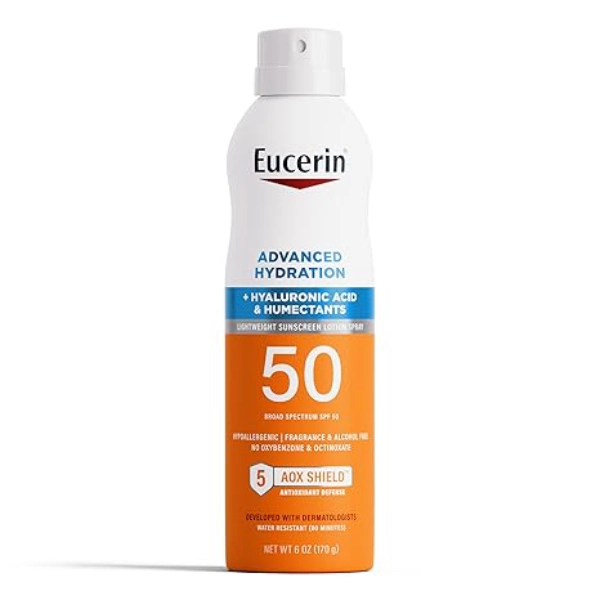 Eucerin Advanced Hydration SPF 50 Sunscreen Spray