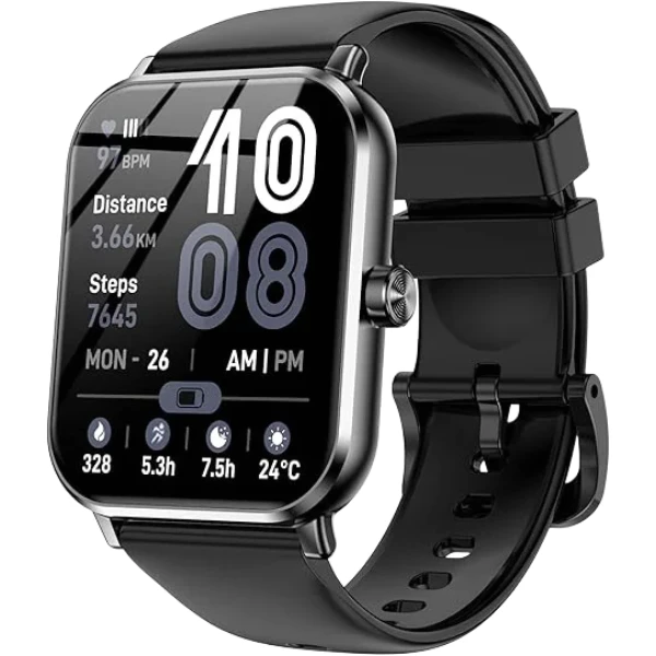Smart Watch for Men Women, 1.83″ HD Touchsreen, Bluetooth Calling
