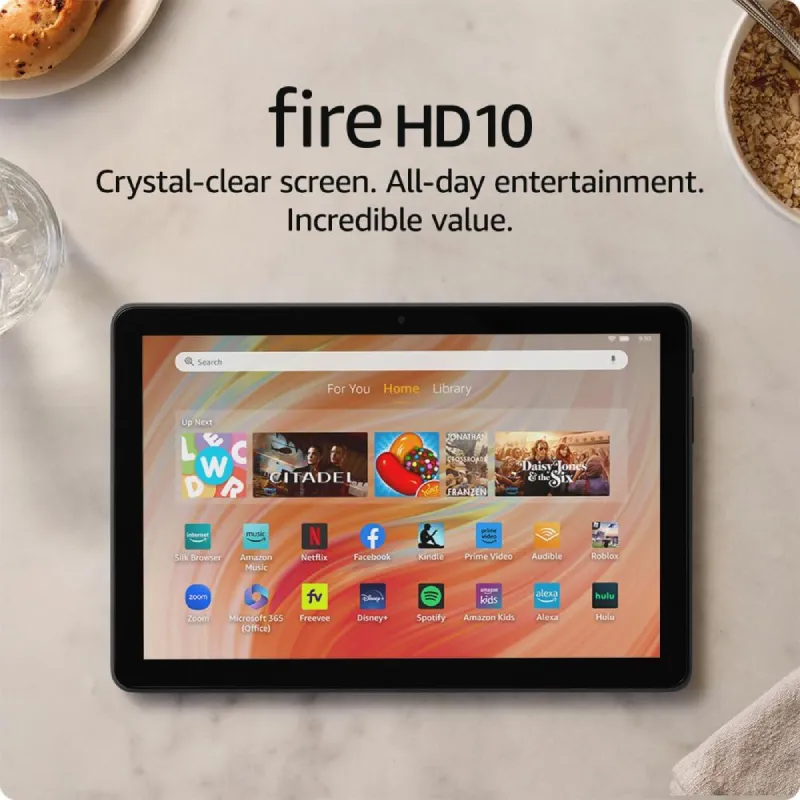Amazon Fire HD 10 tablet, built for relaxation, 10.1" vibrant Full HD screen - Image 6