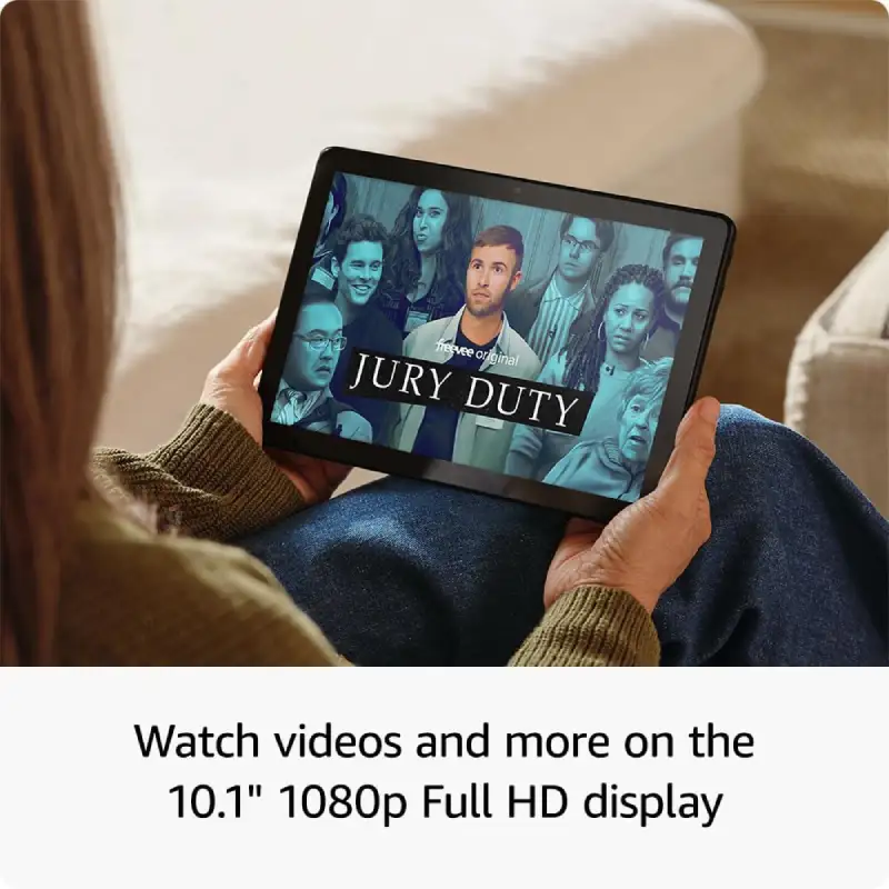 Amazon Fire HD 10 tablet, built for relaxation, 10.1" vibrant Full HD screen - Image 4
