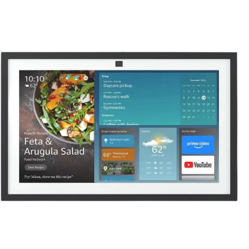 Amazon Echo Show 15 (newest model), Full HD 15.6″ kitchen