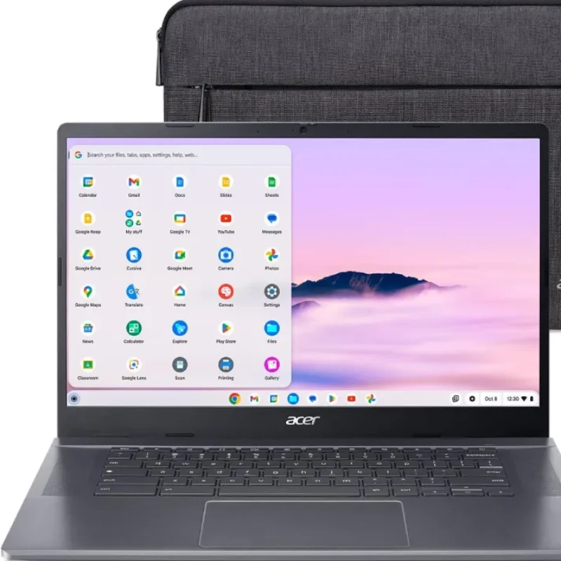acer Chromebook Plus 515 Laptop with Google AI – 15.6″ Full HD
