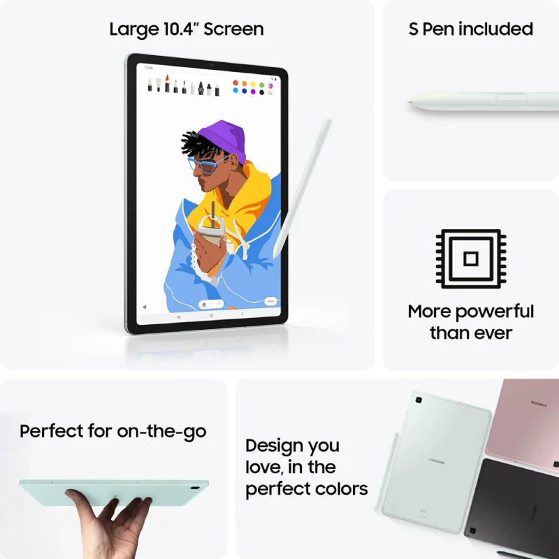 Samsung Galaxy Tab S6 Lite (2024) 10.4" 64GB WiFi Android Student Tablet - Image 6
