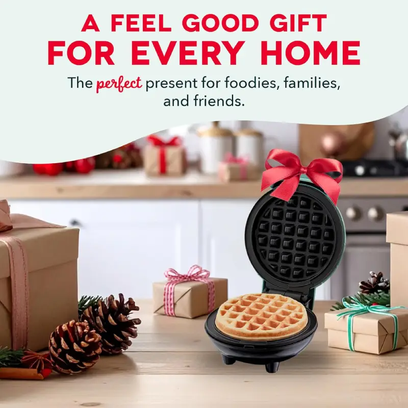 DASH Mini Maker for Individual Waffles, Hash Browns - Image 2