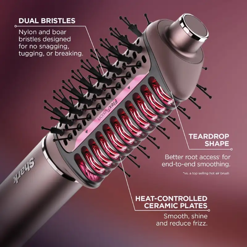 Shark FlexFusion Hair Straightener & Powerful Hair Dryer with Fusion Hair - Image 3