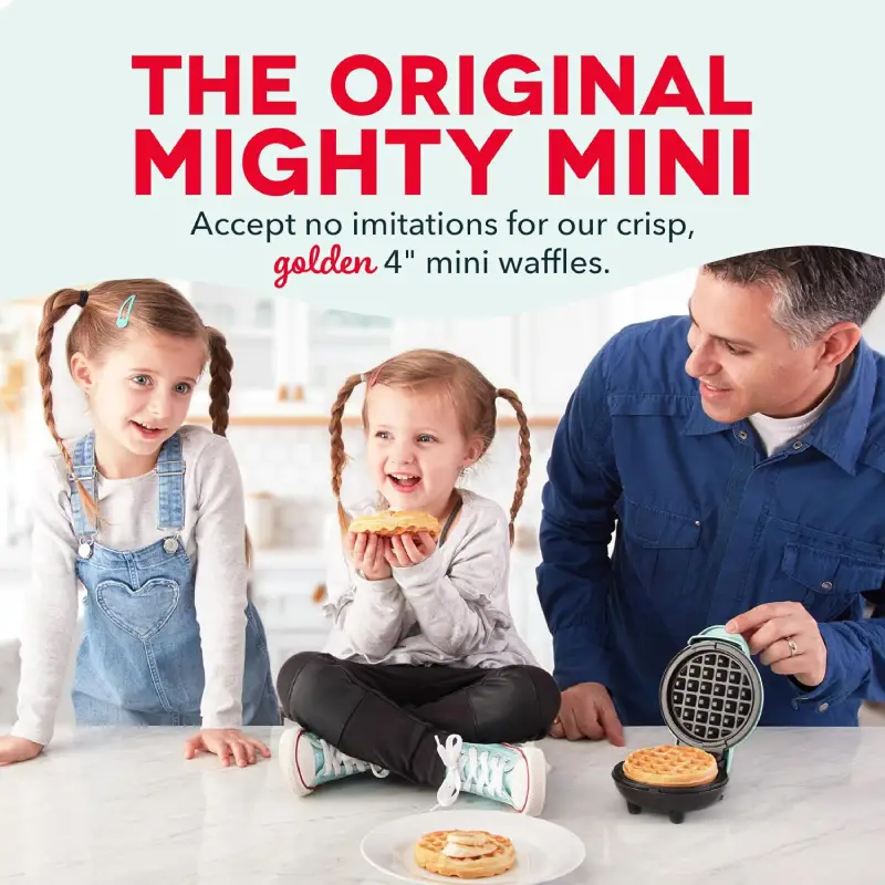 DASH Mini Maker for Individual Waffles, Hash Browns - Image 6