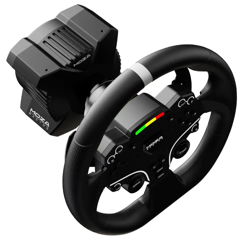 MOZA R3 Racing Wheel and Pedals Bundle for PC, 3.9Nm Direct Drive - Image 6