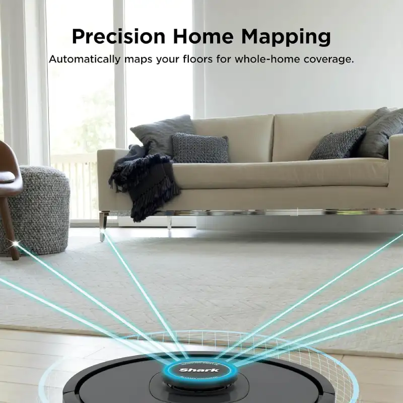 Shark AV2501S AI Ultra Robot Vacuum, with Matrix Clean, Home Mapping - Image 3